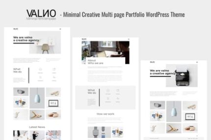 Valno - Creative Portfolio WordPress Theme