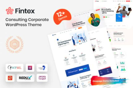 Fintex - Consulting Corporate WordPress Theme