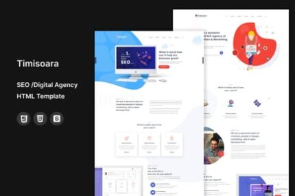 Timisoara - SEO /Digital Agency HTML5 Template