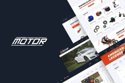 Motor – Vehicles & Parts WordPress Theme