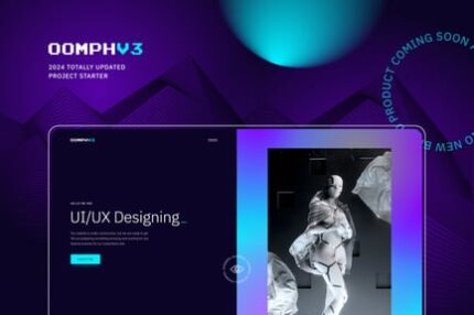 Oomph - Coming Soon & Landing Page Template