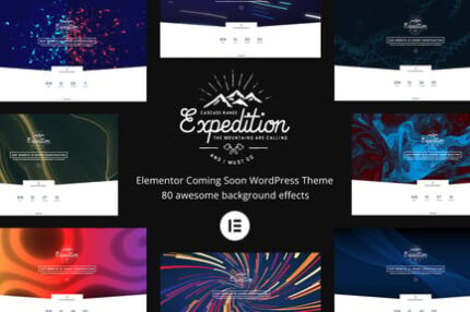 Expedition - Elementor Coming Soon WordPress Theme