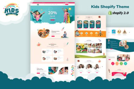 Kidscool - Kids Fashion, Toys Store Shopify Theme