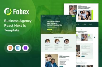 Fobex - Multipurpose Business Agency HTML Template