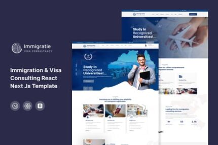 Immigratie - immigration and Visa Next Js Template