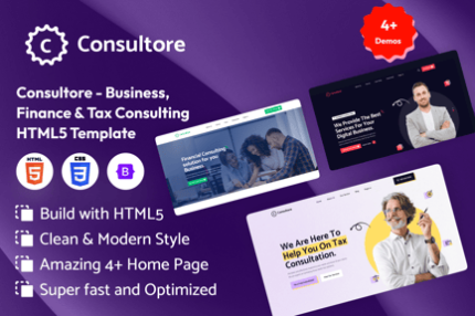 Consultore - Consulting & Finance HTML Template