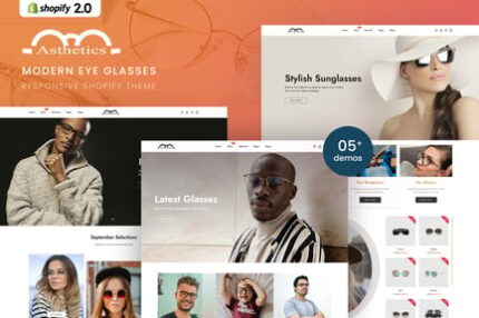 Asthetics - Modern Eye Glasses Shopify Theme