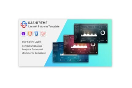 Dashtreme - Laravel 8+ Bootstrap5 Admin Template