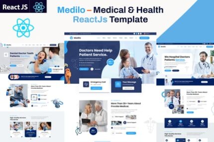 Medilo- Medical & Health Care ReactJs Template