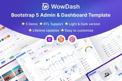 WowDash - Bootstrap Admin Dashboard HTML Template