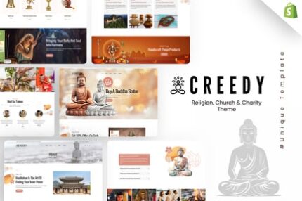 Creedy - Religion, Church & Charity Shopify Theme