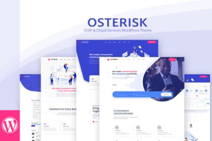 Osterisk: VOIP & Cloud Services WordPress Theme