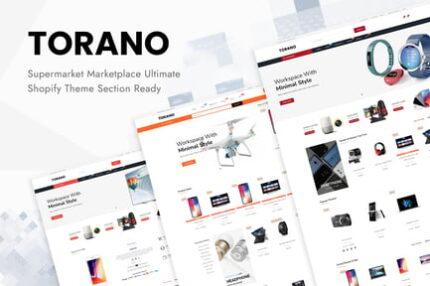 Torano - Supermarket Marketplace Ultimate Shopify