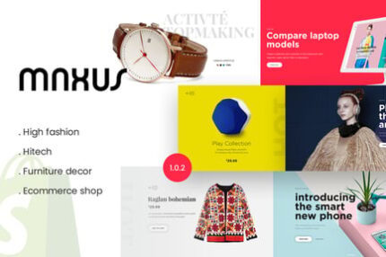 Maxus - Multi Store Responsive Shopify Theme