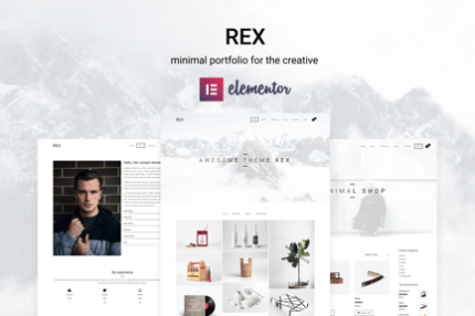 Rex - Minimal WordPress Portfolio Theme