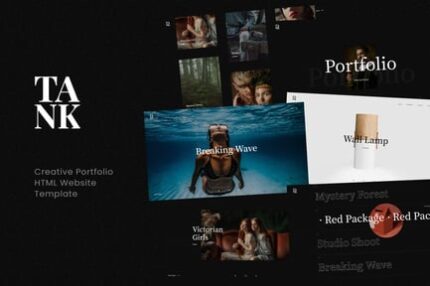 Tank - Creative Portfolio HTML Website Template