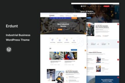 Erdunt - Industrial Business WordPress Theme