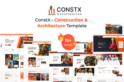 ConstX - Construction & Architecture Template