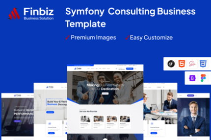 Finbiz - Symfony - Consulting Business Template