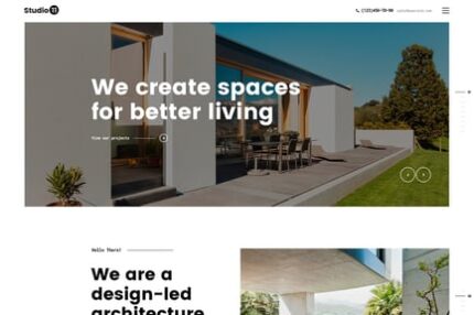 Palladio - Interior Design & Architecture WP Theme