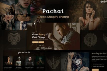 Pachai - Responsive Salon, Tattoo Shopify Theme