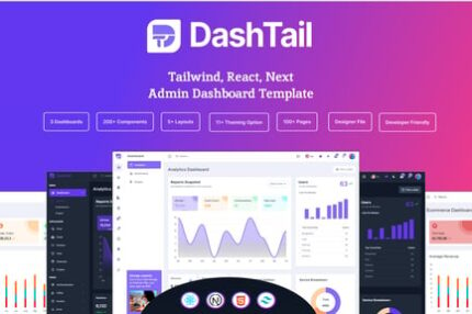 DashTail - Admin Dashboard Template