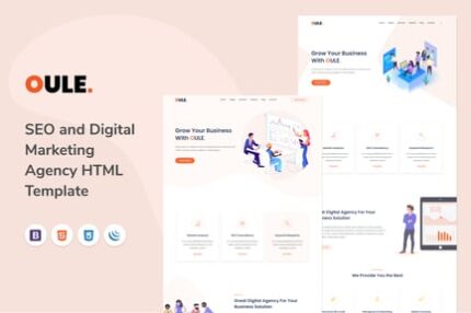 Oule - SEO and Digital Marketing Agency HTML Templ