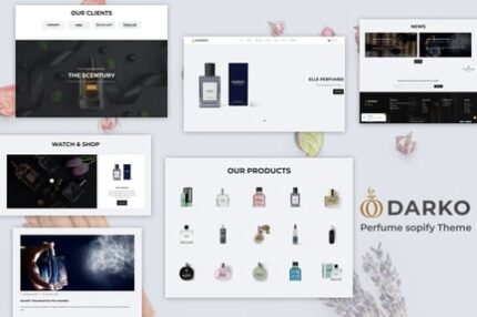 Darko - Aroma Fragnane & Perfume Shopify Theme