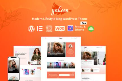 Yakeen - Lifestyle Blog WordPress Theme