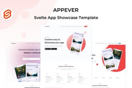 Appever - Svelte App Showcase Template