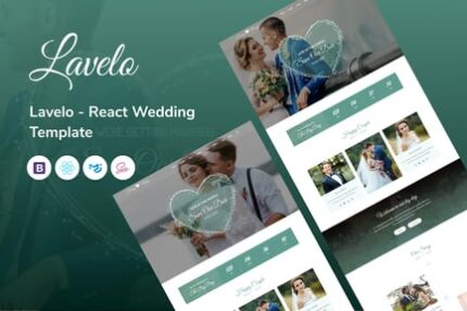 Lavelo - React Wedding Template