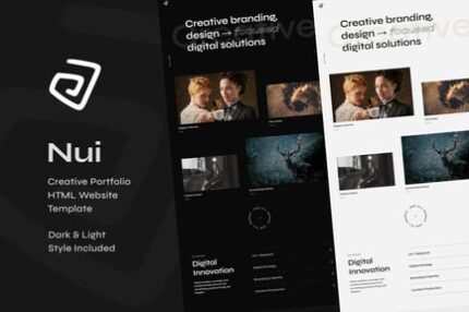 Nui - Creative Portfolio HTML Website Template