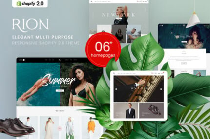 Rion - Elegant MultiPurpose Shopify Theme