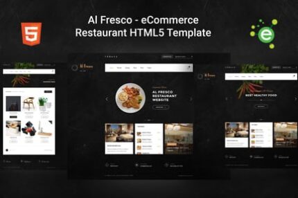 AlFresco – eCommerce Restaurant HTML5 Template