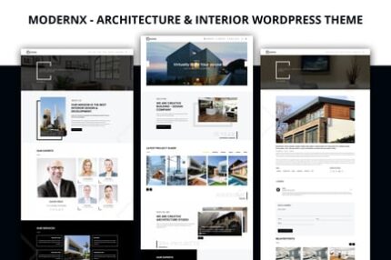 Modernx - Architecture & Interior WordPress Theme