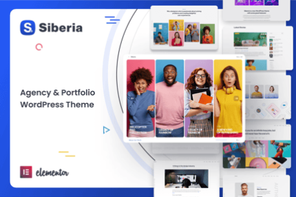 Siberia - Portfolio WordPress Theme