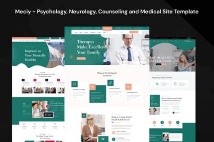 Meciy - Psychology, Counseling Site Template