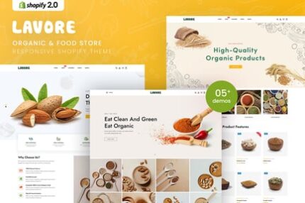 Lavore - Organic & Food Store Shopify Theme