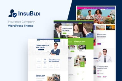 Insubux - Insurance Company WordPress Theme