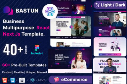 React JS Multipurpose React Bootstrap 5 Template