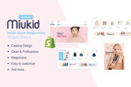 MiuKid - Multi Store Responsive Shopify Theme