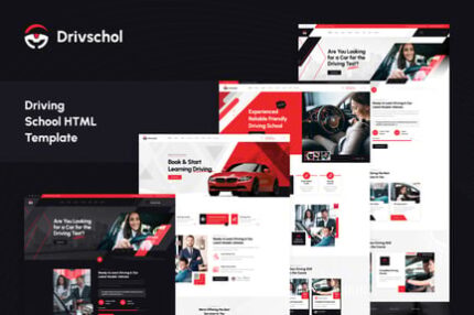 Drivschol - Driving School HTML Template