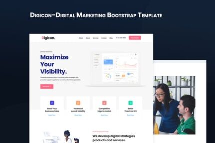 Digicon-Digital Marketing Bootstrap Template