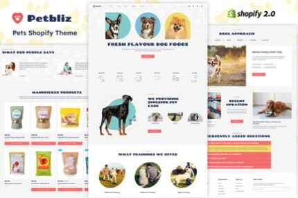 Pet bliz - Shopify Pets Shop