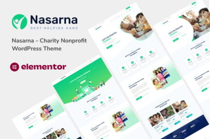 Nasarna - NonProfit Charity WordPress Theme