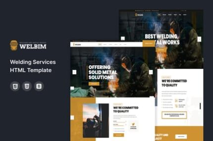 Welbim - Welding Services HTML Template