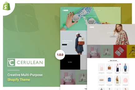 Cerulean - Creative Multi-Purpose Shopify Theme