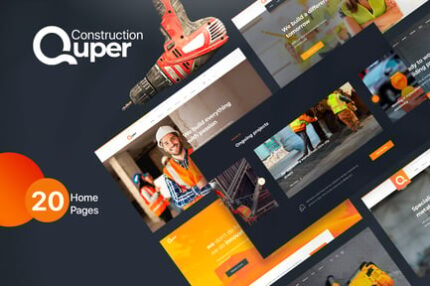 Quper - Construction HTML5 CSS3 Template