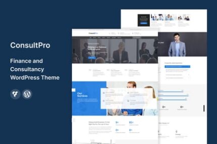 ConsultPro : Finance & Consultancy WordPress Theme