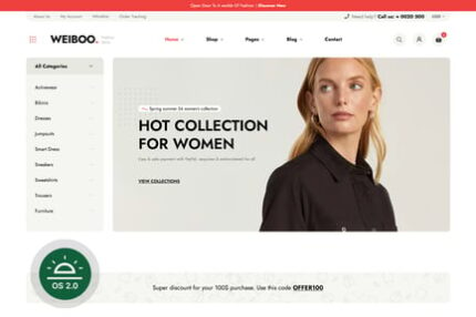 Weiboo – Multipurpose Shopify Theme